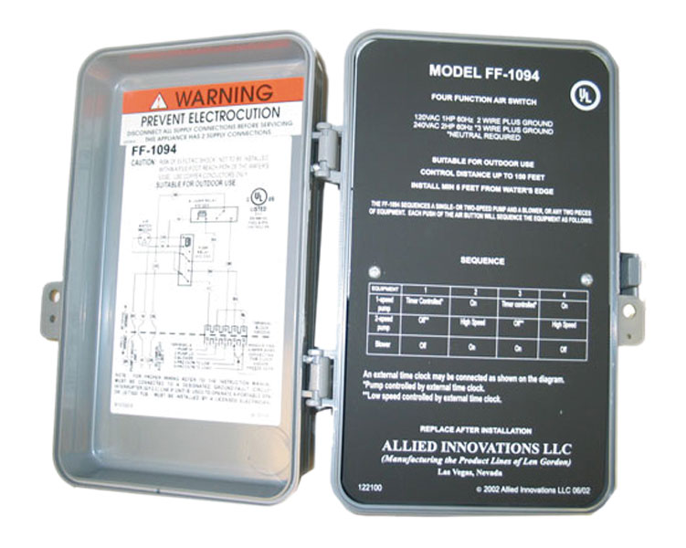 [FP910100-007] Control Neumático FF1094 4Funciones FP910100-007