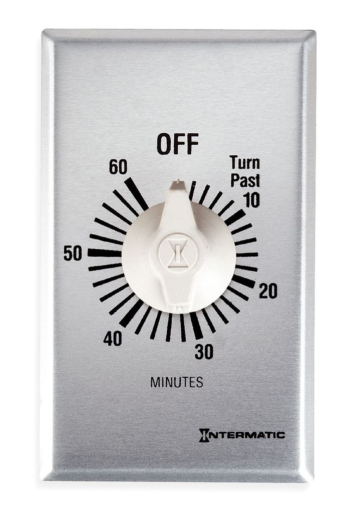FF60MC TEMPORIZADOR DE RETROCESO DE 60 MIN DE PARED INTERMATIC