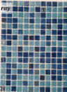 VITROCERAMICA RAY MEZCLA AZULES M2