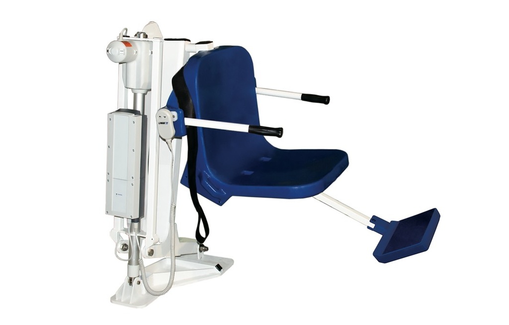 AquaTRAM 90+ 400 Lbs Elevador Acuático de Poste Cuadrado con Ancla