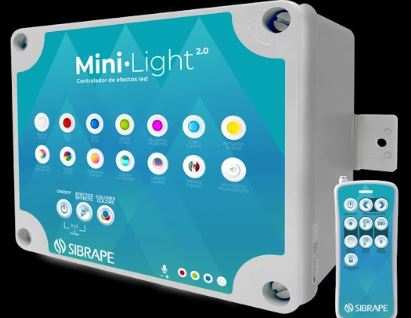 Caja Controladora 120W de luces Sirius con transformador y control remoto