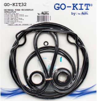 [GO-KIT32-9] Repuesto Kit de REPARACION de bomba Pentair WHISPERFLO / INTELLIFLO  (Sello mecánico-Oring Tapa-Oring difusor-Oring Trampa-Oring propela-Grasa) (GO-KIT32-9)