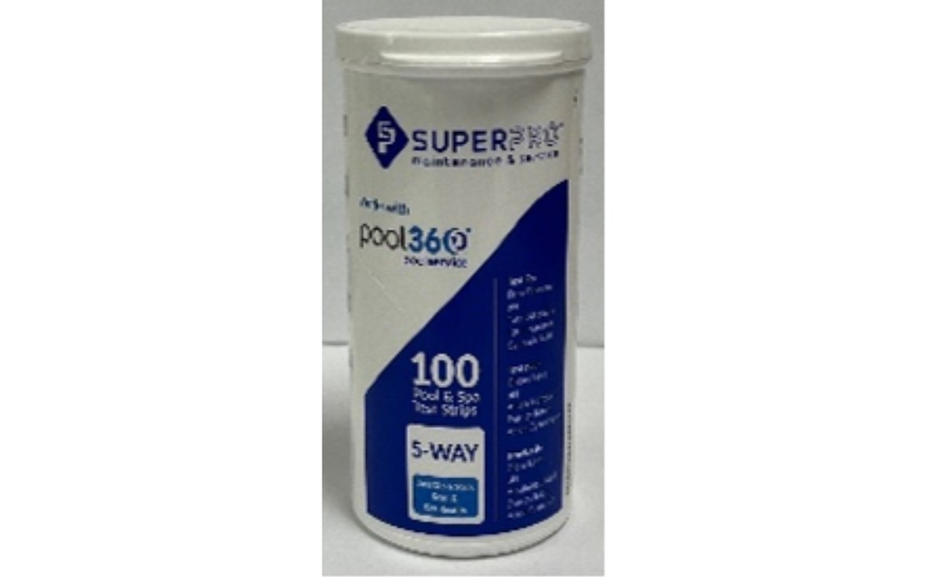 Test Kit En Tiras 5 Pasos (100 Tiras) 5 vías- SUPER PRO-100