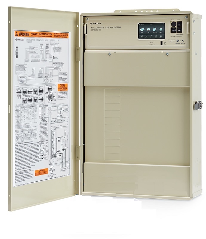 Intellicenter Lite i5PS PENTAIR (Centro de energía con kit de personalidad i5PS y dos actuadores de válvula estándar SIN conexión inalámbrica. Panel de interruptores NO incluido.)