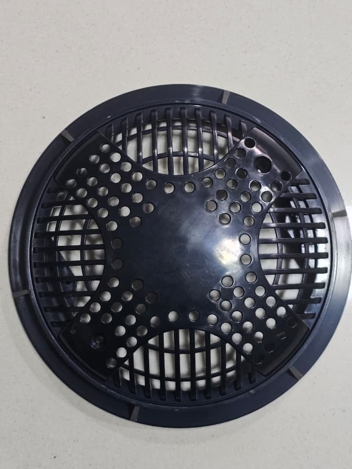 TAPA/REJILLA DRENAJE DE FONDO AQ NEGRO FPAQ-P2001AL