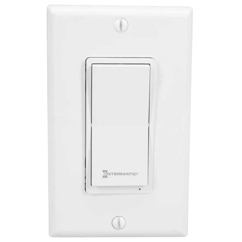 [SH-ABIWS1-WH] Timer Interruptor inteligente de pared con Wifi ABRA 15A, 120-277V CA