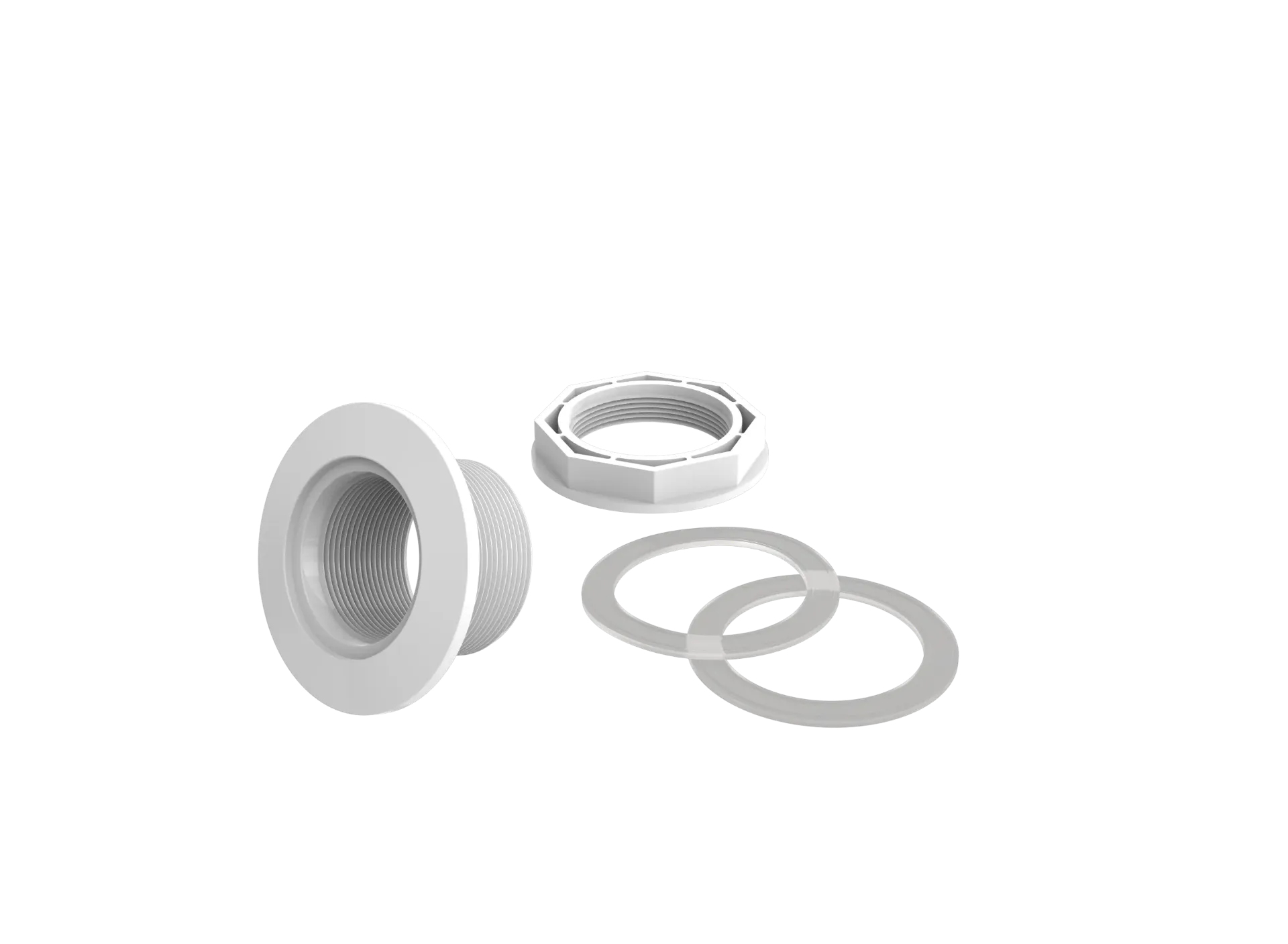 Adaptador Para FOCO X-LIGHT (MODELOS PC-PPS-ABS) con Rosca 1.5" TIPO SP1022 (Adaptador piscina concreto, fibra y estructural) XCH-EV-A0001
