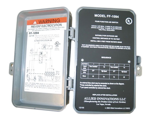 [FP910100-007] Control Neumático FF1094 4Funciones FP910100-007