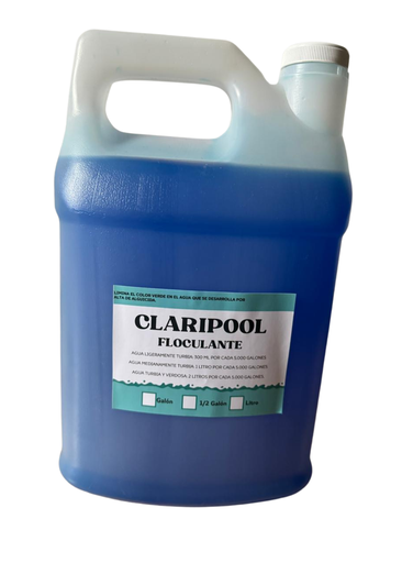 [FLOCGL 1] Claripool CLARIFICADOR y Floculante 1 GALON