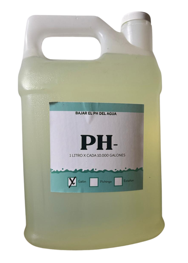 [ACID12G] Ácido Clorhídrico 29% - PH Less 12 Galones