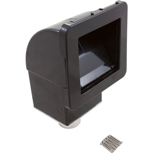 [FP510-1501] SKIMMER CUADRADO F/A 1-1/2"SX2"SPG -NEGRO