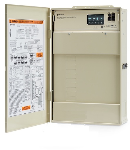 [523910] Intellicenter Lite i5PS (Centro de energía con kit de personalidad i5PS y dos actuadores de válvula estándar SIN conexión inalámbrica. Panel de interruptores NO incluido.)