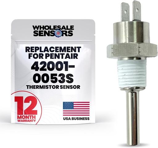 [42001-0053S] Sensor de termistor de calentador Pentair 42001-0053S de repuesto para spa y piscina